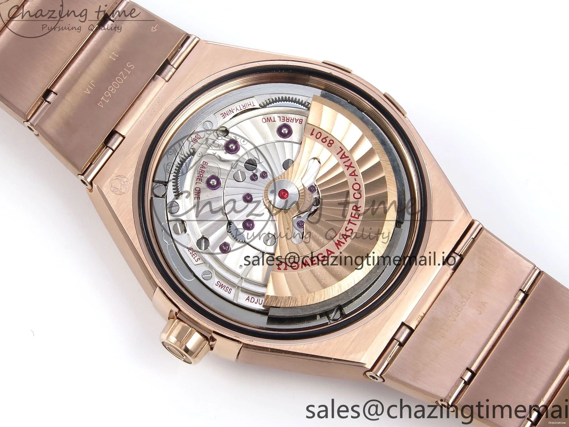 1224 Constellation 41mm RG ASWF 1:1 Best Edition RG Dial on RG Bracelet A Practical 7692